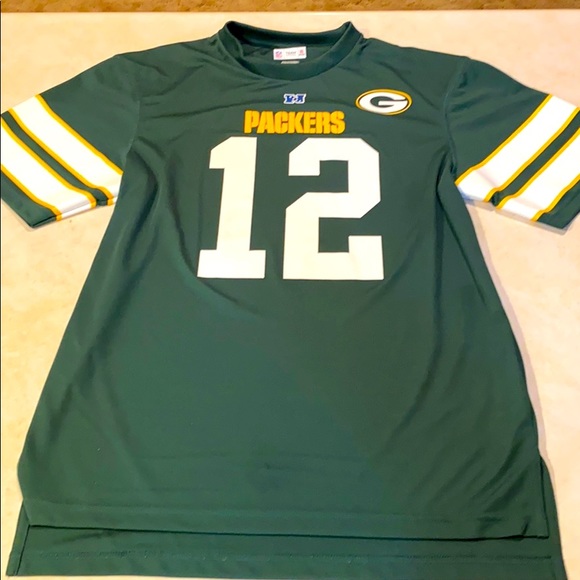aaron rodgers jersey mens large